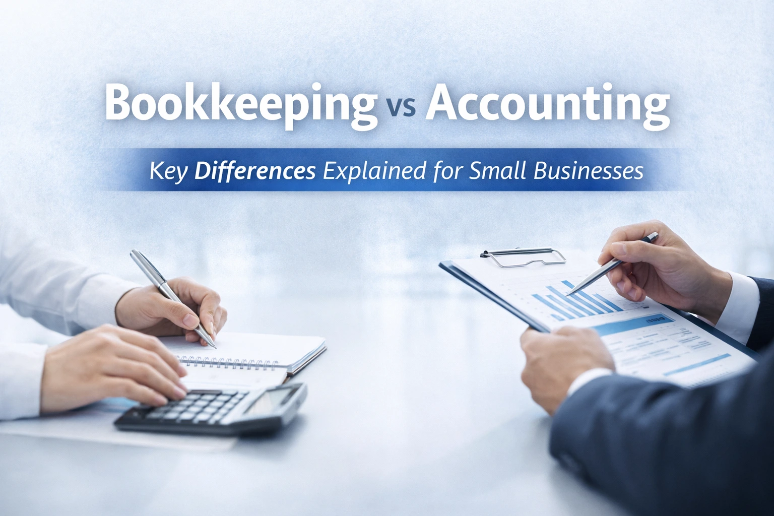 Bookkeeping vs Accounting: Key Differences Explained for Small Businesses